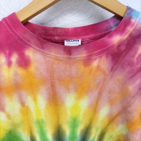 ギルダン GILDAN タイダイロングスリーブTシャツ メンズ